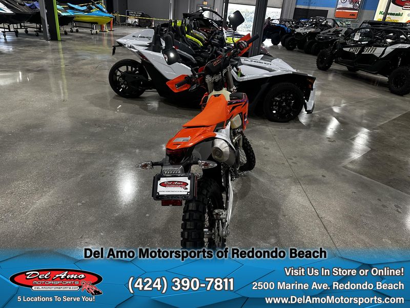 2024 KTM 350 EXC-F  in a ORANGE exterior color. Del Amo Motorsports of Redondo Beach (424) 304-1660 delamomotorsports.com 