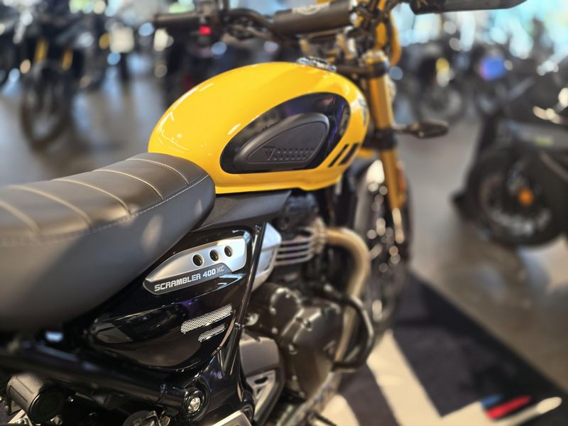 New 2026 Triumph SCRAMBLER 400 XC 