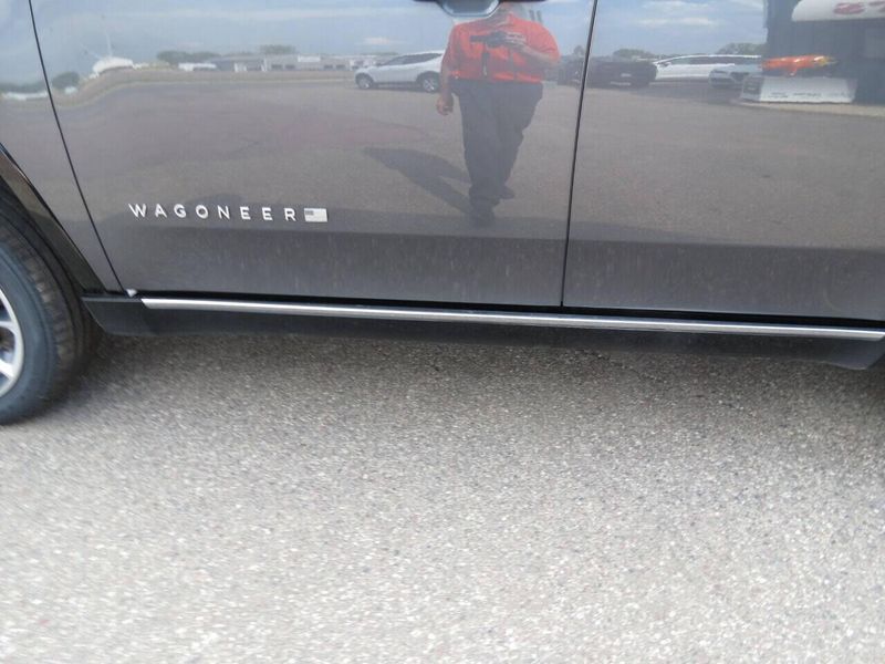 2022 Wagoneer Series III 4x4 4dr SUV in a Gray exterior color and Blackinterior. Militello Motors ​507-200-4344 militellomotors.net 