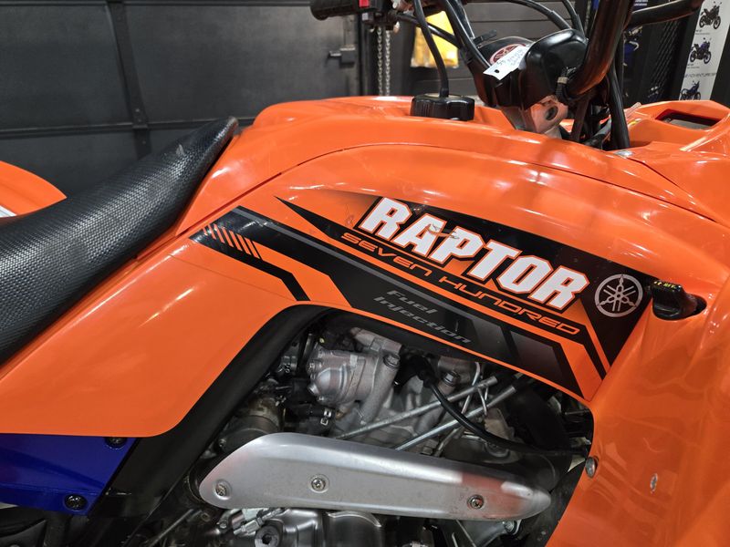 USED 2017 YAMAHA RAPTOR 700 Image 9