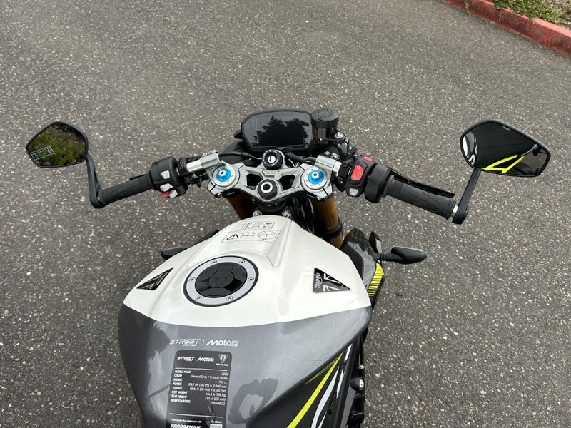 New 2026 Triumph STREET TRIPLE MOTO2 ED 