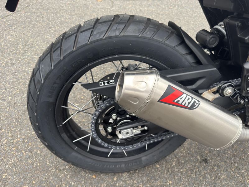 2026 Triumph Scrambler 400 XC - STORM GREY - WITH CUSTOM EXHAUST