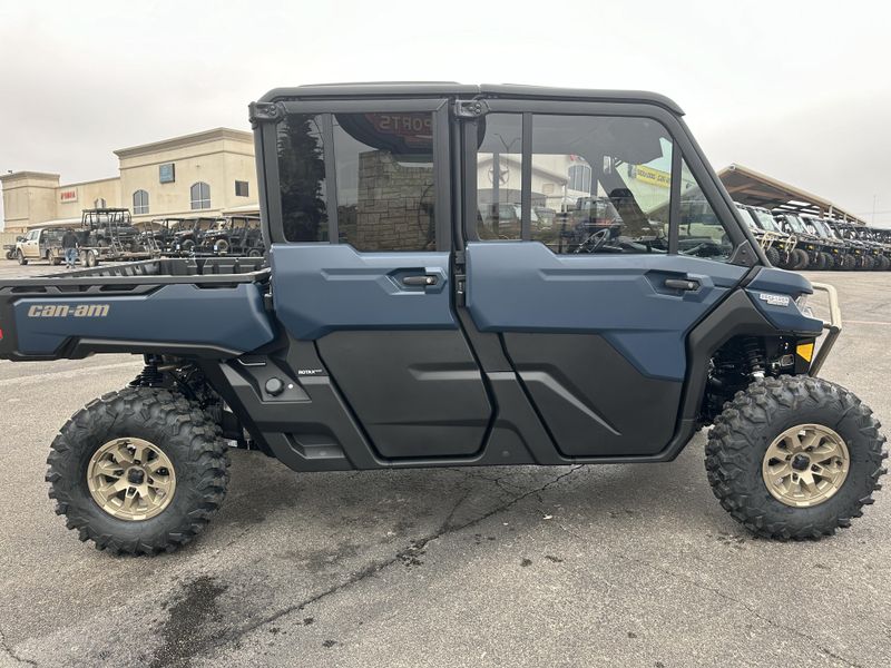 2025 Can-Am DEFENDER MAX LIMITED CAB HD10 DUSTY NAVYImage 4