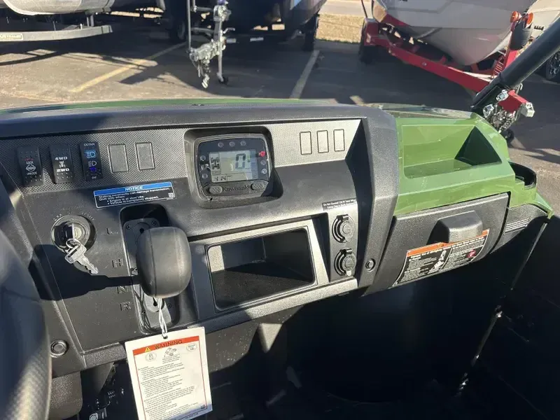 New 2025 Kawasaki MULE PROFXT 820 EPS TIMBERLINE GREEN Image 12