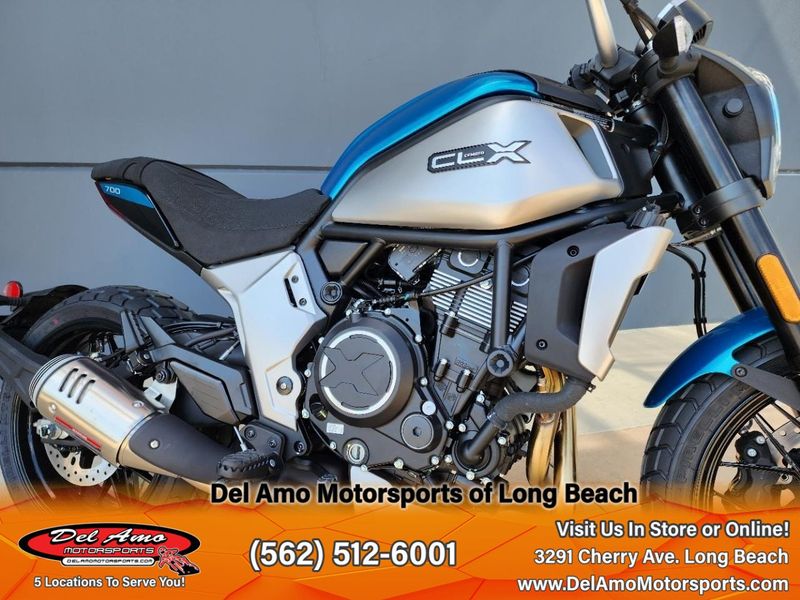 2023 CFMOTO CF700-2US  in a ZEPHYR BLUE exterior color. Del Amo Motorsports of Long Beach (562) 362-3160 delamomotorsports.com 