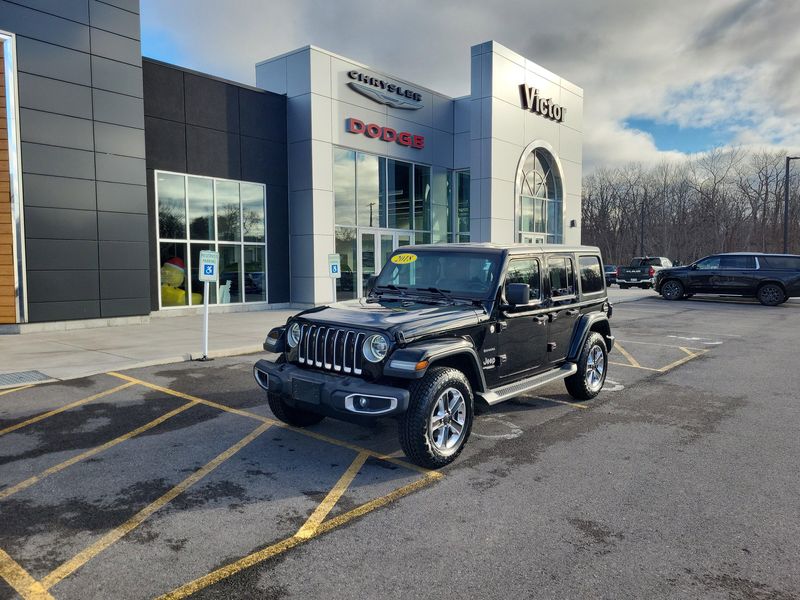 Used 2018 Jeep Wrangler Unlimited SaharaImage 1