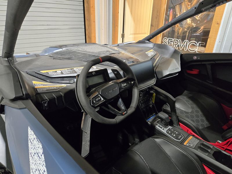 2025 Can-Am MAVERICK R MAX X RS 999T DUSTY NAVY AND LEGION RED Image 7