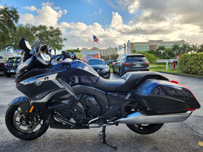 2019 BMW K 1600 B  in a IMPERIAL BLUE METALLIC exterior color. BMW Motorcycles of Miami 786-845-0052 motorcyclesofmiami.com 