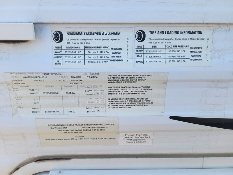 Used 2015 FOREST RIVER STEALTH 1913 Image 27