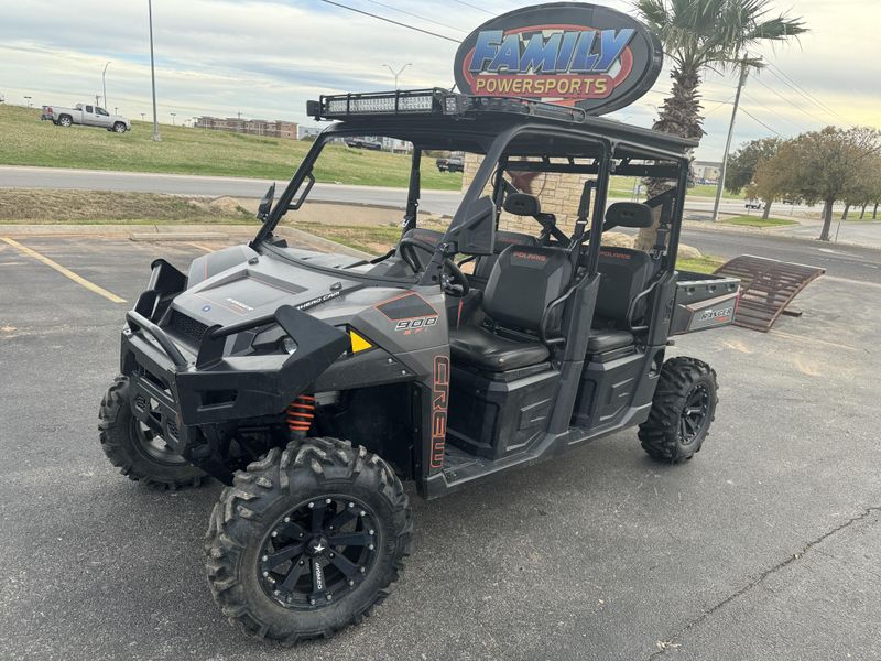 2014 Polaris RANGER CREW 900 EPS LE MATTE METALLIC SUNSET REDImage 1