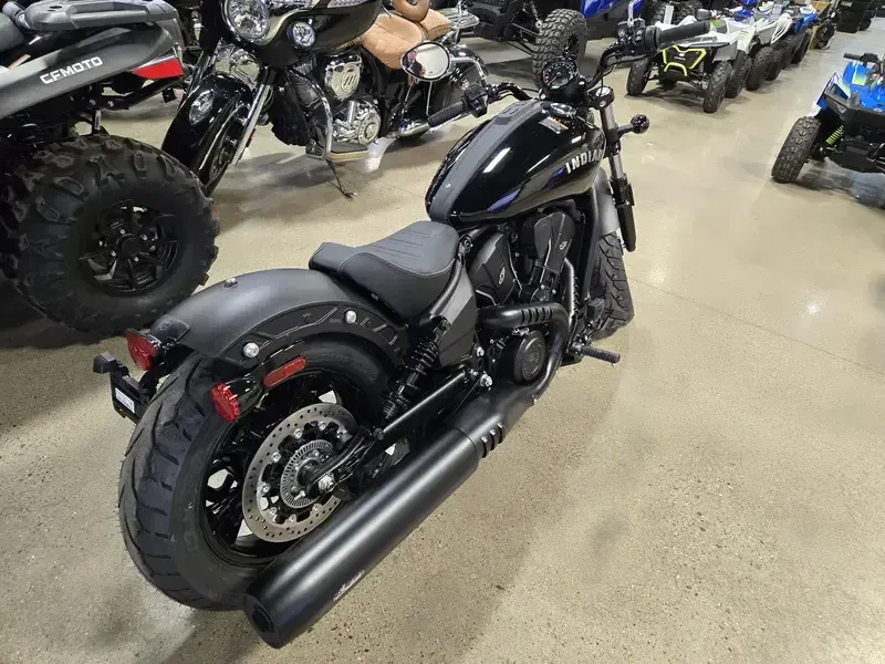 New 2025 Indian Motorcycle SCOUT SIXTY BOBBER LIMITED BLACK METALLIC Image 6