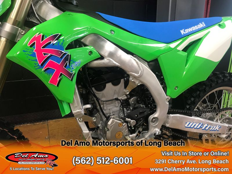 2024 Kawasaki KX252CRFAN-GN2  in a LIME GREEN exterior color. Del Amo Motorsports of Long Beach (562) 362-3160 delamomotorsports.com 