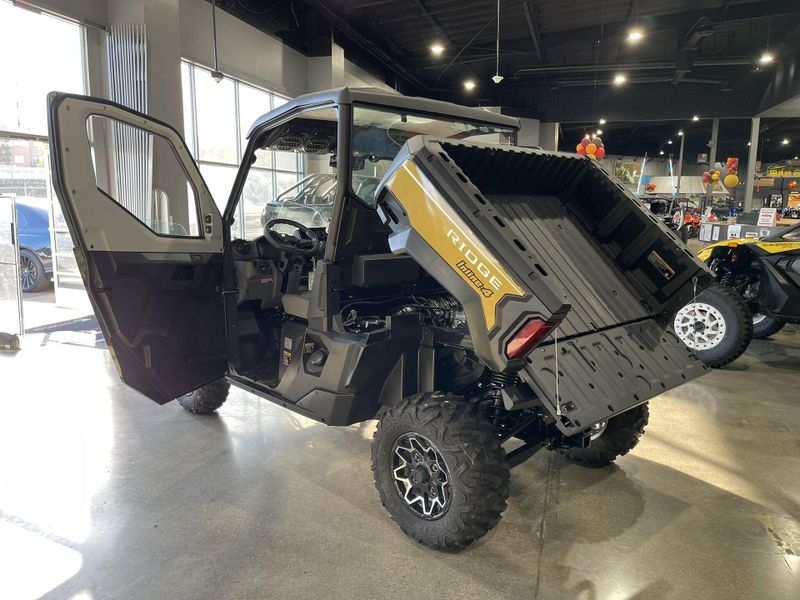 New 2024 Kawasaki RIDGE LIMITED  in a METALLIC SHADOW GOLD exterior color. Del Amo Motorsports of Redondo Beach (424) 390-7811 delamomotorsports.com 