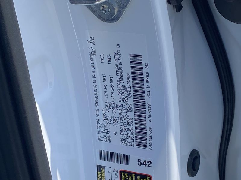 New 2025 Toyota Tacoma SR5Image 20