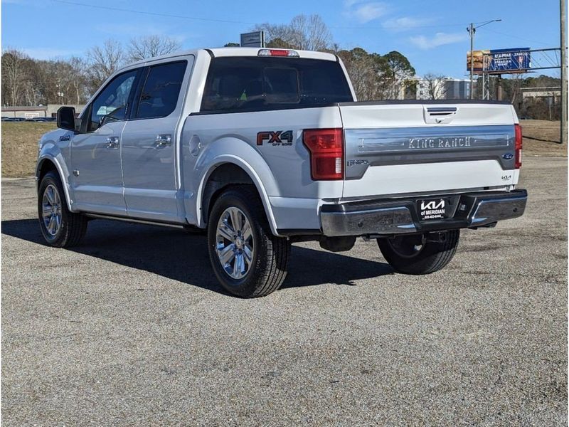2020 Ford F-150 King Ranch in a Oxford White exterior color and Javainterior. Johnson Dodge 601-693-6343 pixelmotiondemo.com 