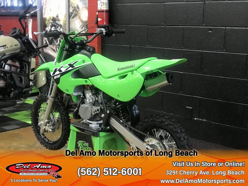 2024 Kawasaki KX65CRFNN-GN1  in a LIME GREEN exterior color. Del Amo Motorsports of Long Beach (562) 362-3160 delamomotorsports.com 