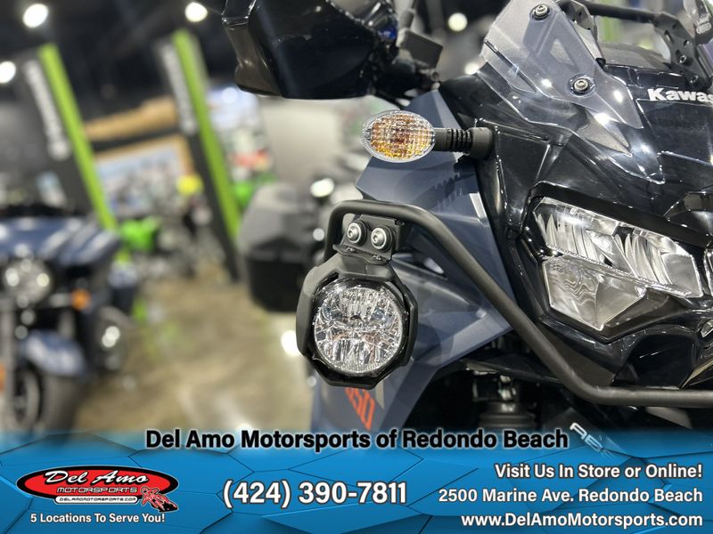 2024 Kawasaki KL650HRFAL-BU1  in a METALLIC MATTE TWILIGHT BLUE exterior color. Del Amo Motorsports of Redondo Beach (424) 304-1660 delamomotorsports.com 