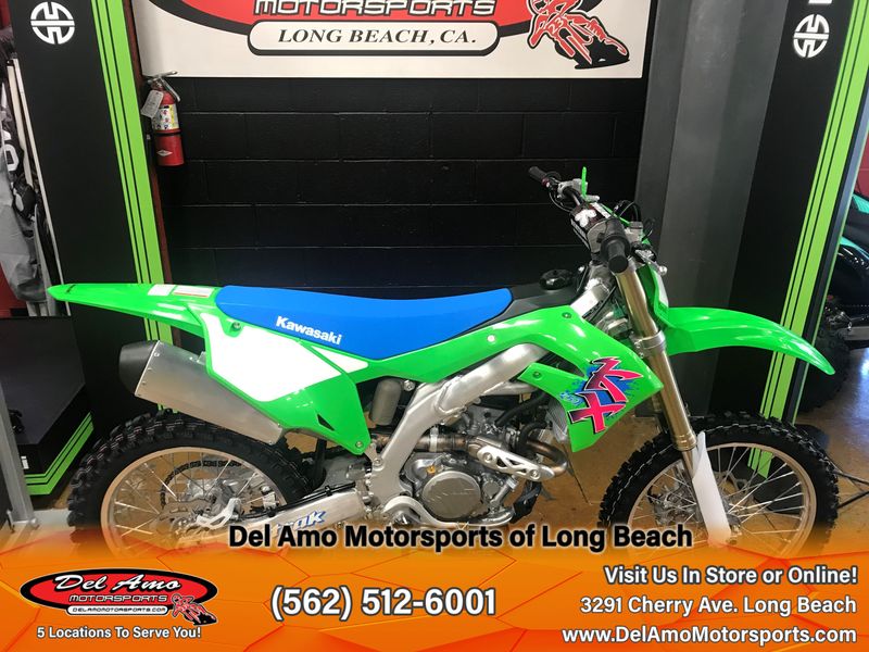 2024 Kawasaki KX252CRFAN-GN2  in a LIME GREEN exterior color. Del Amo Motorsports of Long Beach (562) 362-3160 delamomotorsports.com 