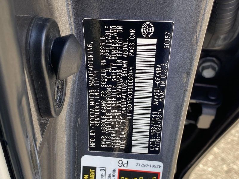 2012 Toyota Camry Hybrid LEImage 30