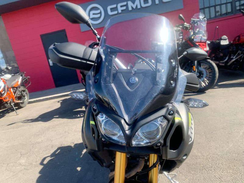 2021 Yamaha XTZ12EMCB  in a BLACK exterior color. Del Amo Motorsports of Long Beach (562) 362-3160 delamomotorsports.com 