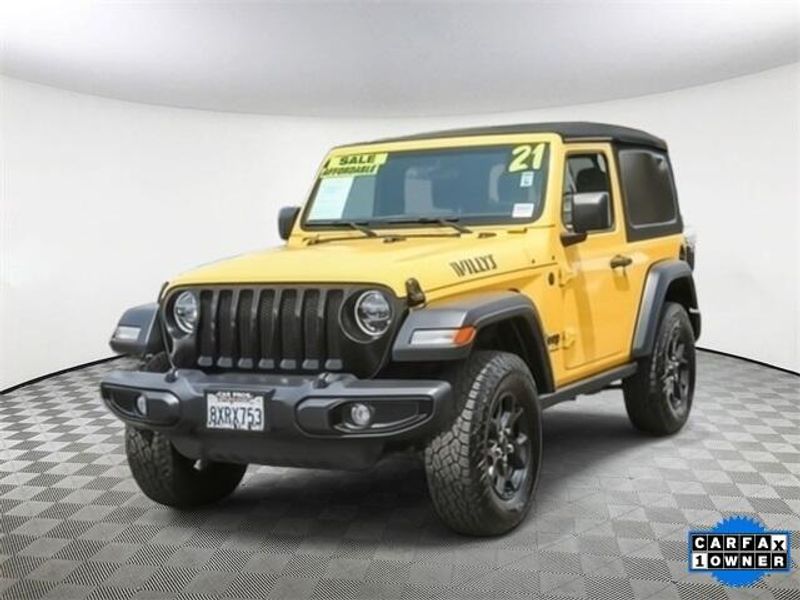 Used 2021 Jeep Wrangler WillysImage 5