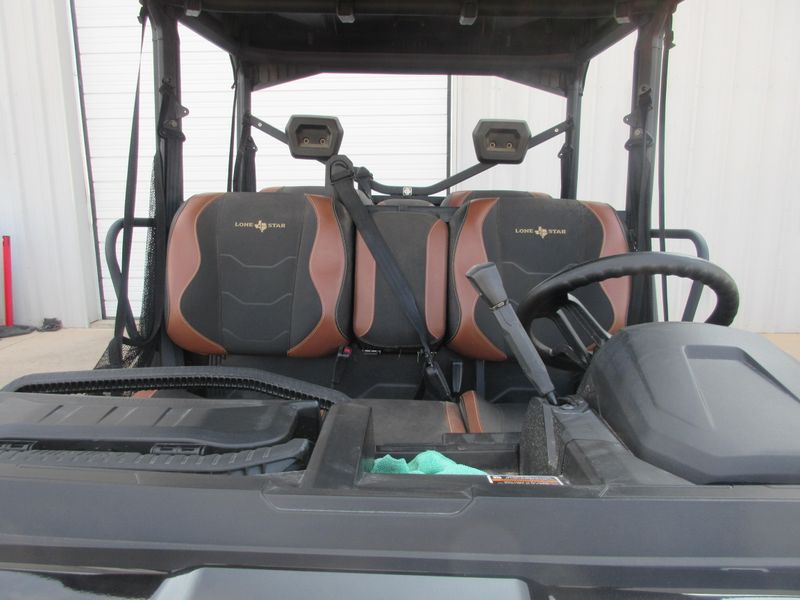USED 2023 CAN-AM DEFENDER MAX LONE STAR HD10 NIGHT BLACK Image 9