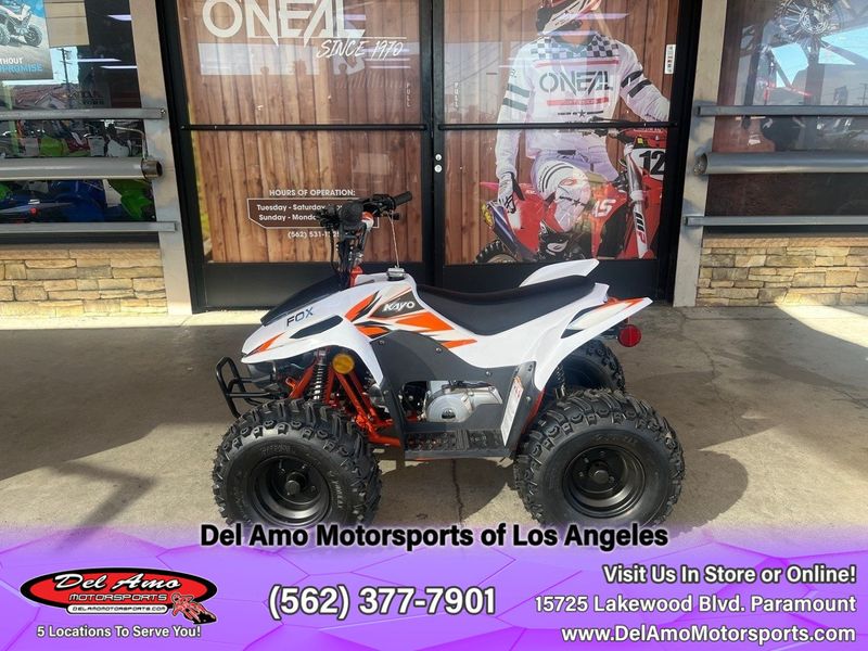 2021 KAYO AY70-2  in a METALLIC WHITE exterior color. Del Amo Motorsports of Los Angeles (562) 262-9181 delamomotorsports.com 