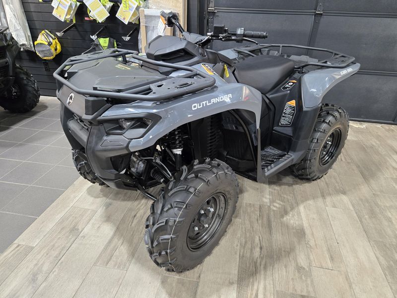 2025 Can-Am OUTLANDER 700 GRANITE GRAY Image 2