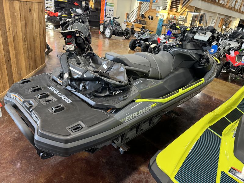 2024 SEADOO PWC GTX EXP 230 AUD GY IBR IDF 24  in a GREY exterior color. Family PowerSports (877) 886-1997 familypowersports.com 