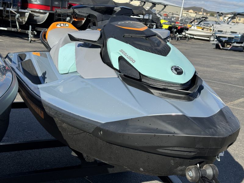 2023 SEADOO PWC GTI SE 170 IBR NEO MINT  in a NEO MINT exterior color. Family PowerSports (877) 886-1997 familypowersports.com 