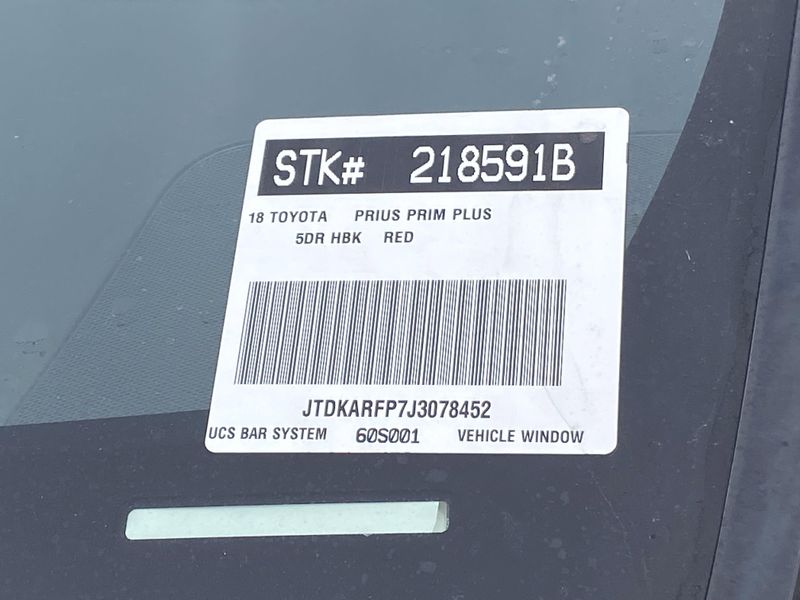 Used 2018 Toyota Prius Prime PlusImage 9