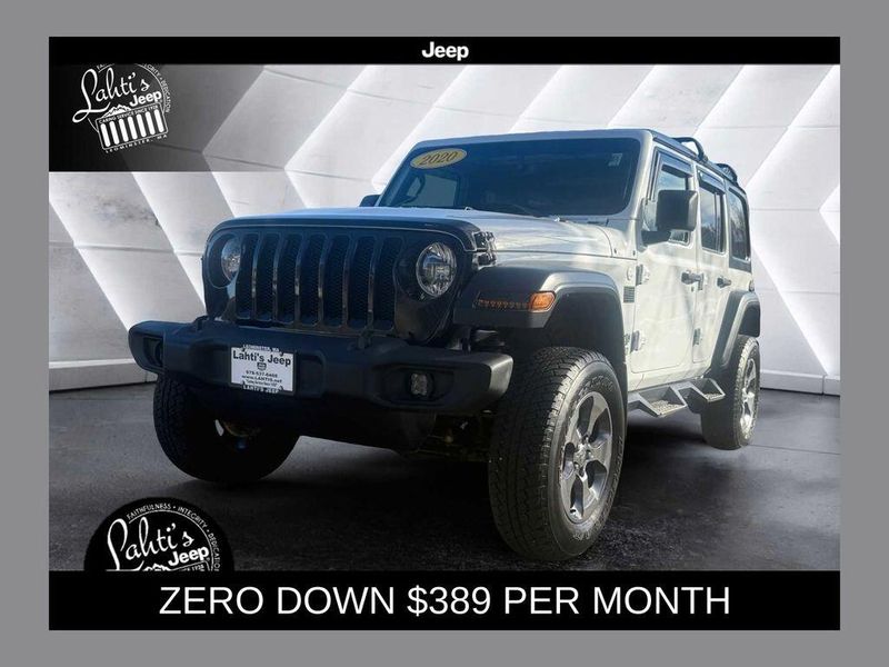Used 2020 Jeep Wrangler Unlimited Sport S