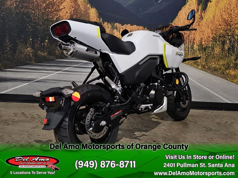 2024 CFMOTO CF125-8US  in a NEBULA WHITE exterior color. Del Amo Motorsports of Orange County (949) 416-2102 delamomotorsports.com 