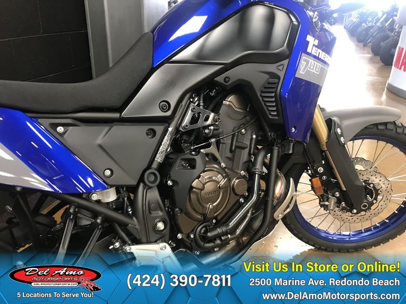 2024 Yamaha XTZ7RL  in a TEAM YAMAHA BLUE exterior color. Del Amo Motorsports of Long Beach (562) 362-3160 delamomotorsports.com 