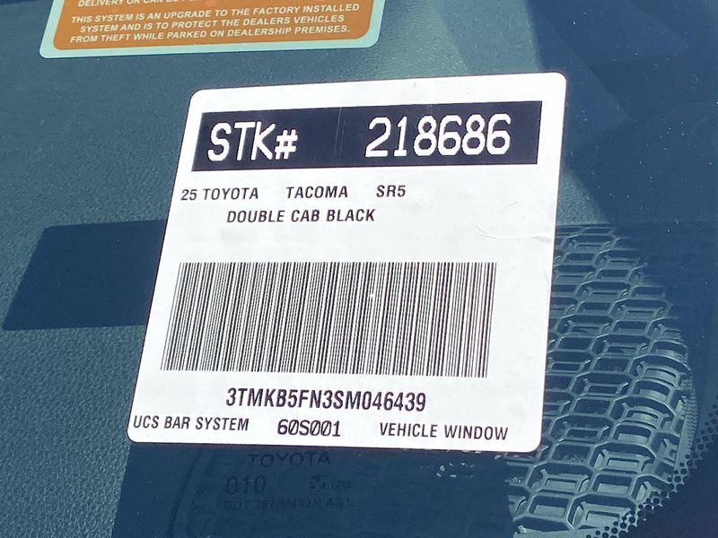 New 2025 Toyota Tacoma SR5Image 21
