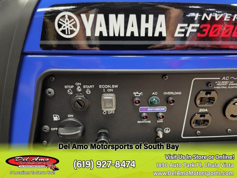 2022 Yamaha EF30ISEBZ  in a TEAM YAMAHA BLUE exterior color. Del Amo Motorsports of South Bay (619) 547-1937 delamomotorsports.com 