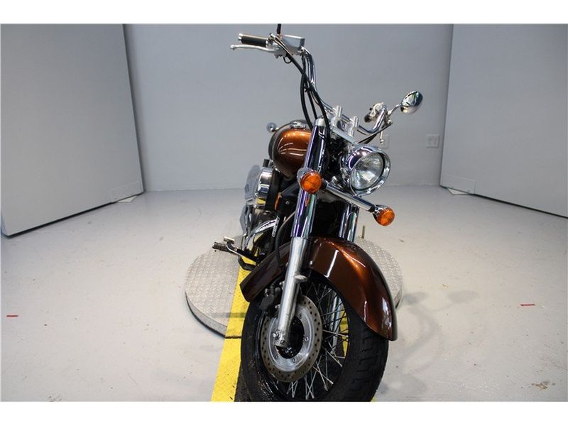 2019 Honda Shadow in a Brown exterior color. New England Powersports 978 338-8990 pixelmotiondemo.com 