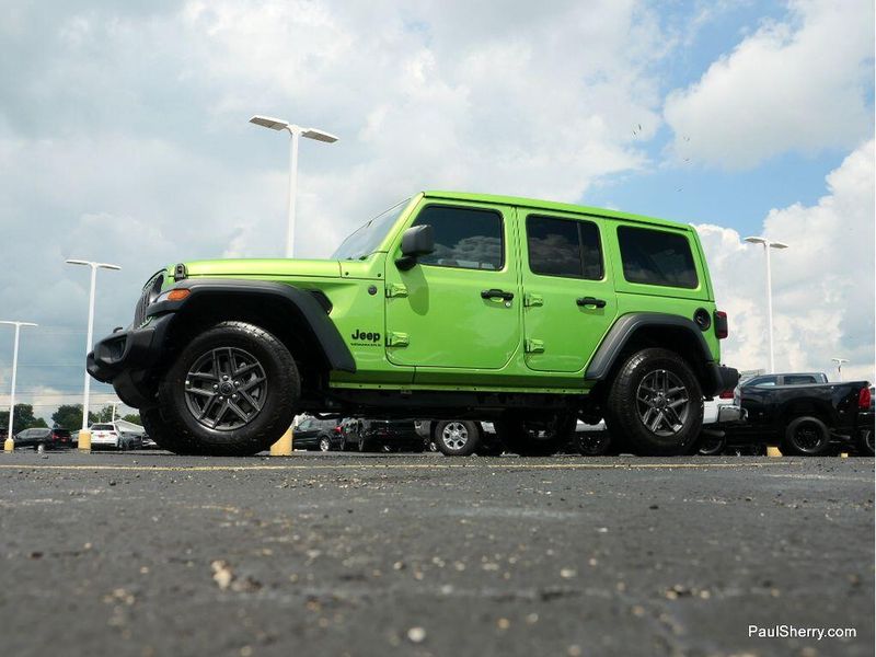 New 2025 Jeep Wrangler 4-door Sport S