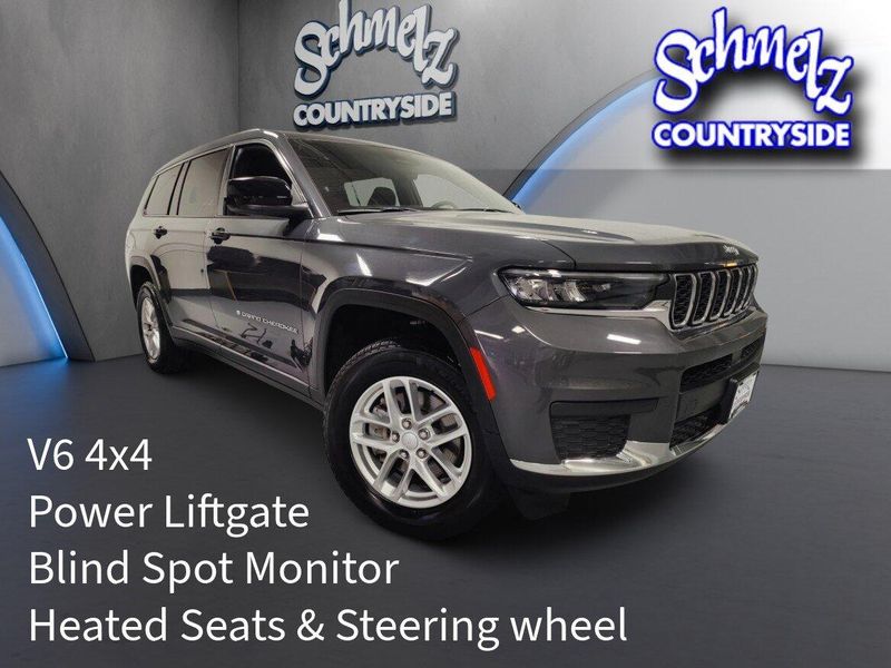 Used 2025 Jeep Grand Cherokee L V6 Laredo 4X4 w/Luxury Tech & Tow PkgImage 1