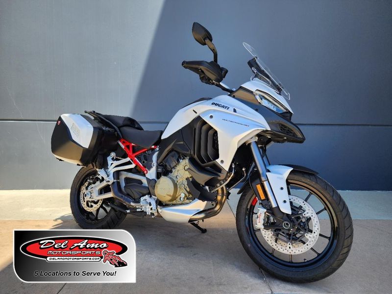Shop New MULTISTRADA V4 S TRAVEL & RADAR SPOKED WHEELS DEMO