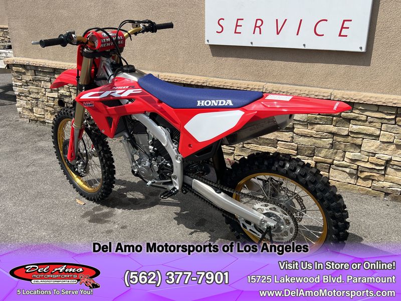 2023 Honda CRF450R50P  in a RED exterior color. Del Amo Motorsports of Los Angeles (562) 262-9181 delamomotorsports.com 