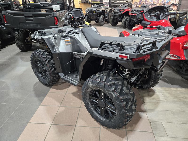 NEW 2026 POLARIS SPORTSMAN XP 1000 ULTIMATE  in a TURBO SILVER exterior color. Family PowerSports (877) 886-1997 familypowersports.com 