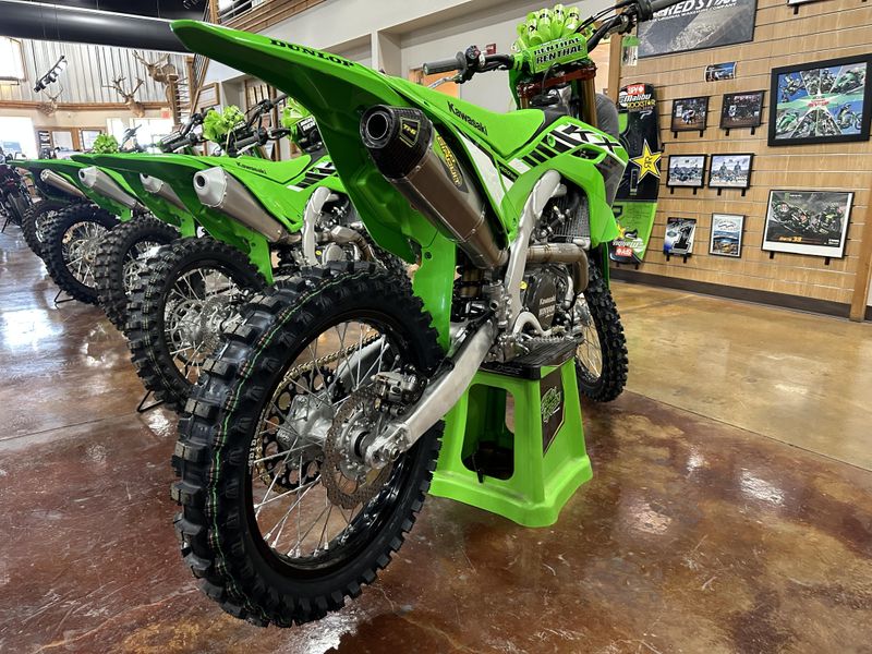 2025 Kawasaki KX450SR LIME GREEN Image 7