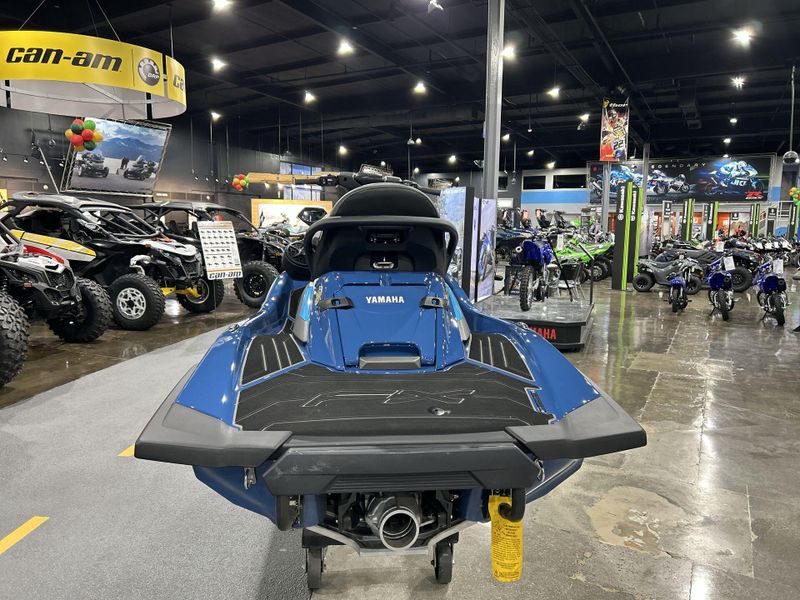 2025 Yamaha FX LIMITED SVHO  in a DEEPWATER BLUE exterior color. Del Amo Motorsports of Redondo Beach (424) 390-7811 delamomotorsports.com 