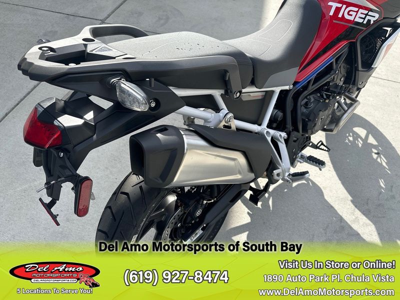 2024 Triumph TIGER 900 GT ARAGON EDITION  in a DIABLO RED/PHANTOM BLACK exterior color. Del Amo Motorsports of South Bay (619) 547-1937 delamomotorsports.com 