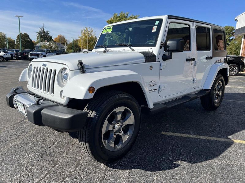 Used 2018 Jeep Wrangler JK Unlimited Sahara