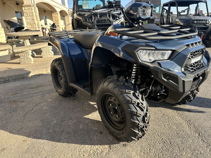 2025 Kawasaki BRUTE FORCE 450 4X4 GRAYISH BLUEImage 5