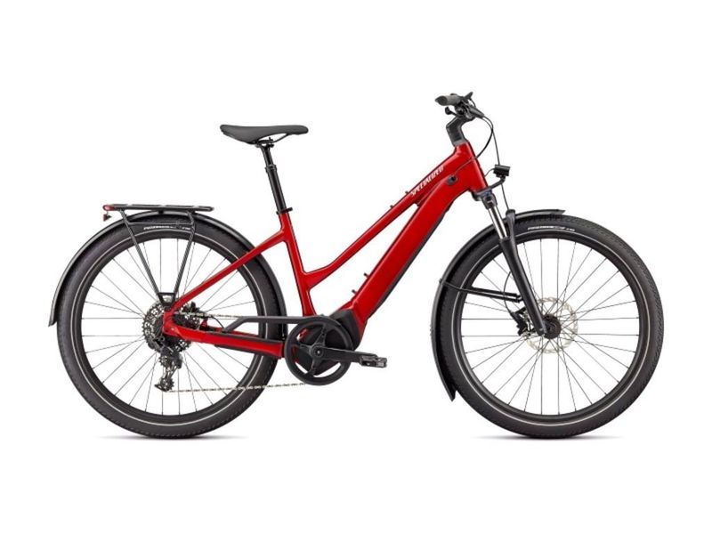 2022 Specialized Bicycles Vado 4.0 ST   in a Red exterior color. Motoworks Chicago 312-738-4269 motoworkschicago.com 