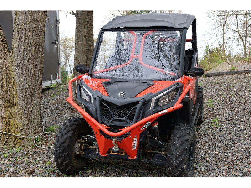 2018 Can-Am Maverick Trail in a Red Black exterior color. New England Powersports 978 338-8990 pixelmotiondemo.com 