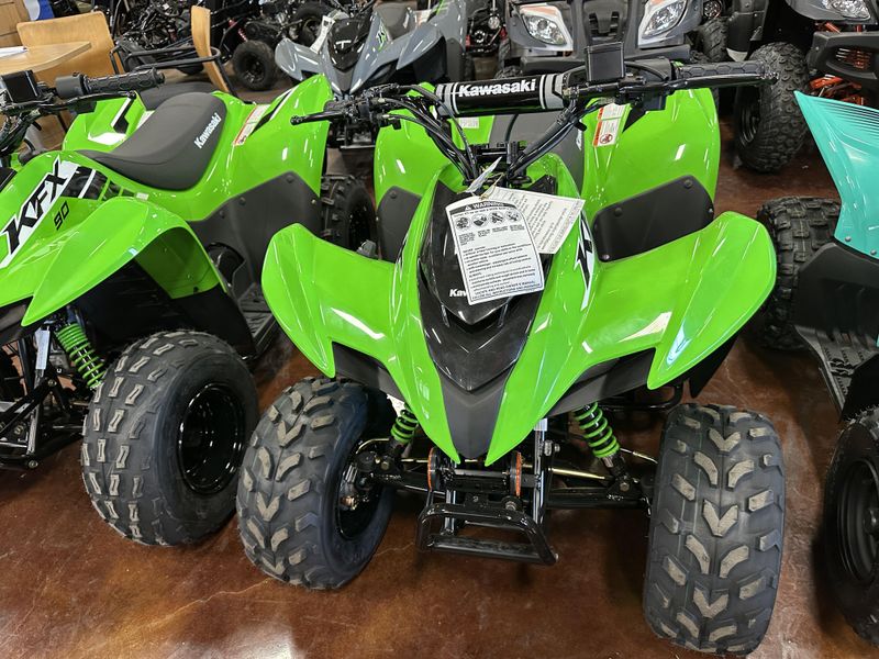 2025 Kawasaki KFX 50 LIME GREENImage 3